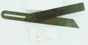 Stanley Usa Type 1 Bevel, Owners Marks On Timber, 10" Long.