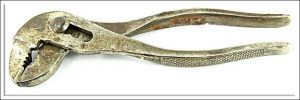 Fset Head Plier, 7 1/4", Maker Worn.