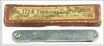 Starrett #172A Thickness Gage, Initials Engraved.