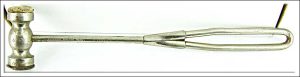 Bmg Mfg Usa Jeweler's Hammer, 1 1/2" Long Head Fibre And Brass.