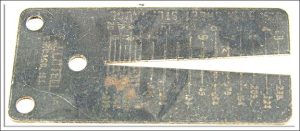 F J Little Sheel Metal Gage.