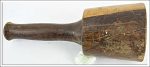 Nice Carving Mallet, 4" Round, A Few Small Checks In Timber.