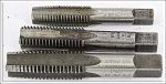Large Size Whitworth Tap Set, 1, 7/8, 3/4", High Quality Taps.