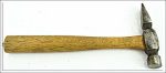 Vintage Cross Pein Hammer, Head Is 4 1/2" Long, This One Is Nice.