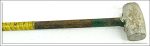 Aluminium Head Hammer With Metal Handle, 3" Long Head.
