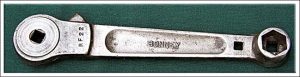 Bonney Rf 22 Air Conditioning Wrench Or Ratchet Wrench, 6" Long.