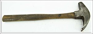 Farriers Hammer, Handle Looks Like It Has Been Replaced, Head Is 4 1/2" Long.