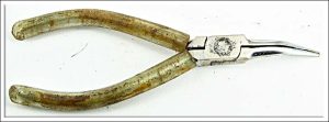 Japan Bent Nose Pliers, 5 1/2".