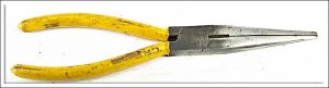 Longnose Pliers 8", Maker Worn F Handle.