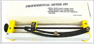 Pressional Mitre Jig Iob, Unused.