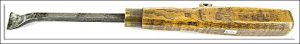 J H Sargent Fishtail Carving Chisel 18Mm, Good Handle.