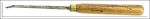 J B Addis #10 Prize Medal Short Bent Carving Chisel, 2Mm A Little Pitting, Good Handle.