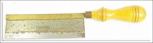Tyzack Brass Back Dovetail Saw, 6" Long, 15 Tpi.