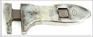 Richards Bros & Sons Sheffield England #553540 Patent Early Wrench, 4" Long.