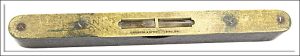 E Preston & Sons Brass Top Level, This Is The 8" Long.
