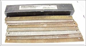 Dreadnough Curved Tooth Body Blades, These Are Used But Lots Life Left In Them.