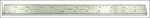 Lufkin 83W 12" Tempered Rule Shrink 11-32 To Foot.