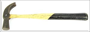 Black Knight Small Claw Hammer, 2 3/8" Long Head.