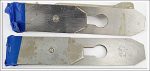 E C E 1 1/2" Plane Irons With Backing Iron, New Old .