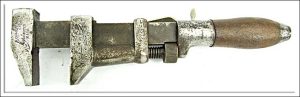 Coes & Co Vintage Wrench, 12".