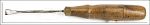 Addis Prize Medal Carving Chisel Short Bent Fishtail #21, 10Mm.
