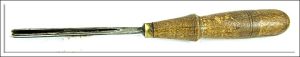 Addis Carving Chisel #1, 8Mm Deep Gouge.