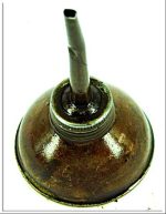 Oil Can, 44Mm Round X 77Mm High.
