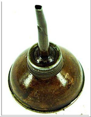 Oil Can, 44Mm Round X 77Mm High.
