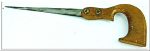 Timber Keyhole Saw, 16" Long, Tiny Bend At End.