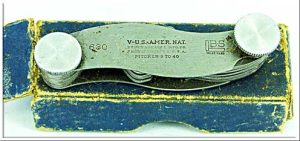 Brown & Sharpe #630 Screw Pitch Gauge In Original Box.