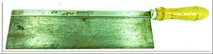 Nice Gents Dovetail Saw, Maker Worn, 10" Long, 15 Tpi.