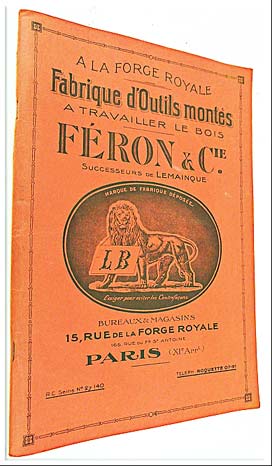 Feron Paris Tool Catalogue Reprint By Mid-West Tools, Over 50 Pages, 270 X 185Mm.