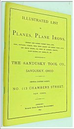 Sandusky Tool Company Catalog 1877, Illustrated List Planes, Plane Irons And Assorted Tools, 66 Pages, 140 X 215Mm.
