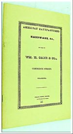 Wm H Care & Co Hardware Catalogue, Date About 1900 Or So, 32 Pages, Reprint.