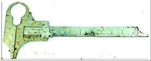 Boley Jeweler's Vernier, 10Cm.