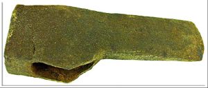Early Vintage Mortise Axe, Some Pitting, 55Mm Edge X 220Mm Deep.