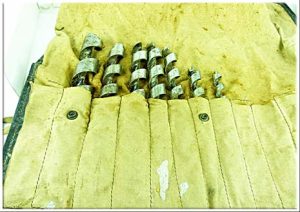 Japan Auger Bit Set, Newer Style, 1 1/4, 25Mm Straight End, 25Mm Auger End, 25Mm Straight End, 7/8 Straight End, 19Mm Straight End, 15Mm Straight End.