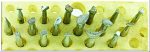 Craft Tool Usa 17 Assorted Leather Punches, Great Quality.