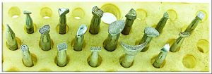 Craft Tool Usa 17 Assorted Leather Punches, Great Quality.