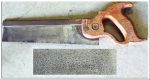 Disston Canada Panel Saw, Most Its Engraving, 12" Long, Good Handle, 11 Tpi.