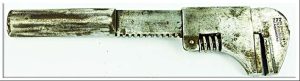 Rare M A-100 Wrench Patent 1900 & 1902, 10".