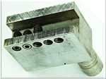 Tool Holder, 15Mm Round, 50Mm Long, Will Hold Up To 12Mm.