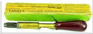 Yankee #30A Spiral -Ratchet Screw Driver With One Bit, In The Original Box.