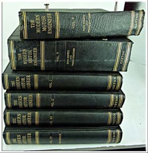 The Modern Motor Engineer 6 Vol Set, Condition Is Great.