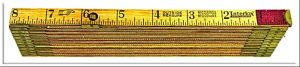 Interlox Large Zigzag Rule, Made In Germany