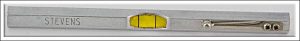 Stevens Pocket Level With Clip, 5 1/4" Long.