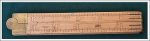 Stanley #61 2 Foot 4 Fold Boxwood Rule.