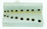 Niplex Outillage ??? Drill Guide???, Marked 10, 12, 15, 16, 19, 20, 22, 25 On Back, 5 1/4 Long.