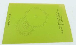 The Repair Of American Wood Geared Clock MovementsByHans Barlow, 33 Pages, Very Hard To Find.Published BySelf Published, 1979.