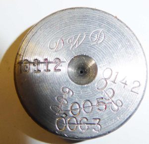 Dwd .0142 Wdw .0056 Single Crystal Diamonds Produce Drawn Wire